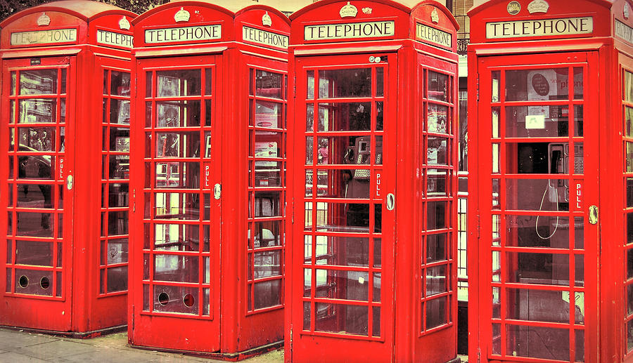 Red Telephone Box  Photograph by JAMART Photography