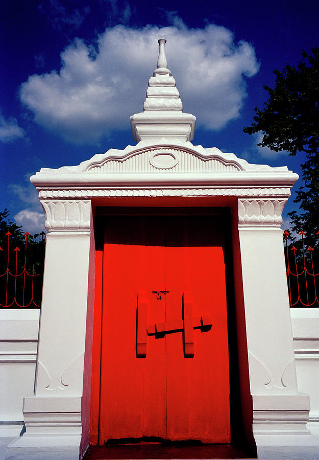 Red Temple Door by Shaun Higson Red Temple Door by Shaun Higson