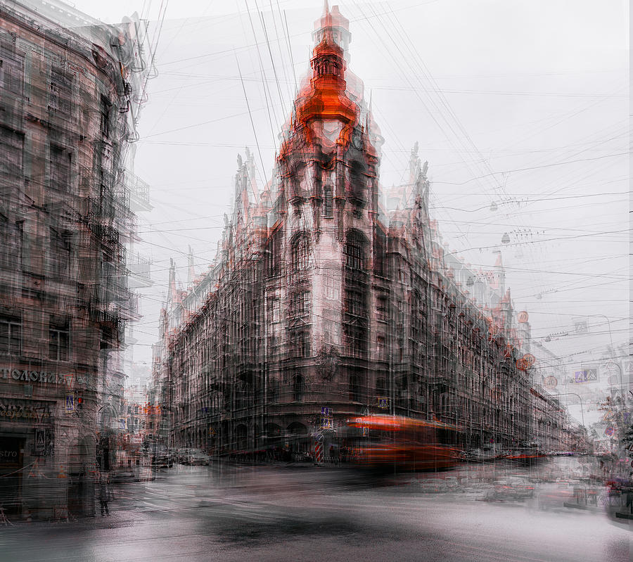 City Photograph - Red Tip by Carmine Chiriac