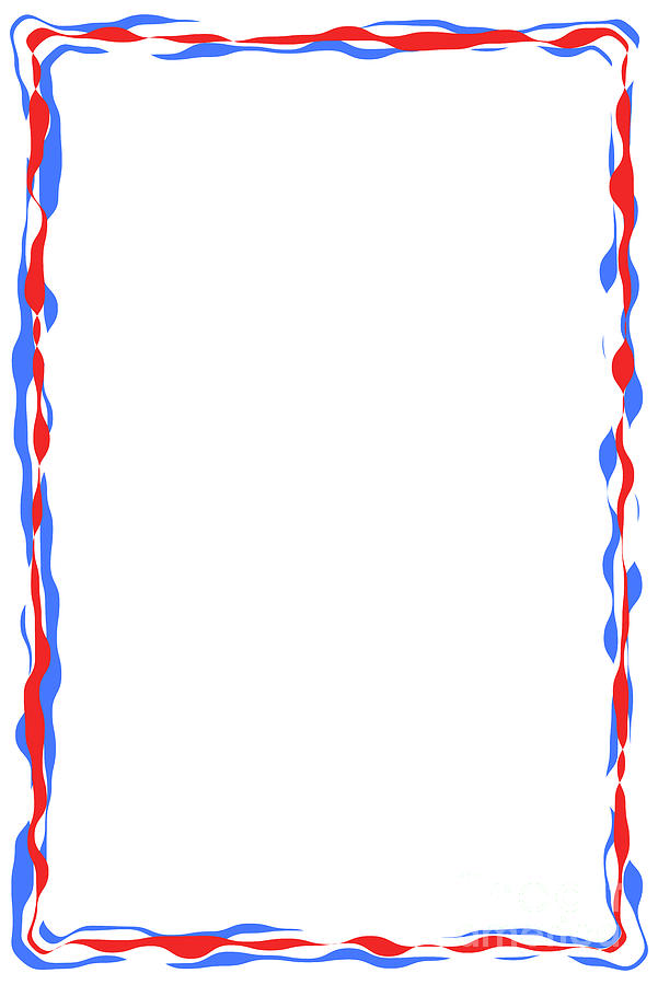 blue ribbon frame