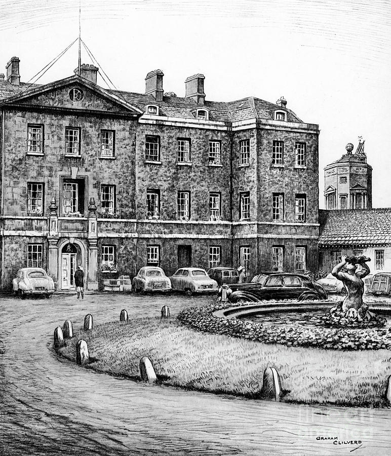 Redcliffe Infirmary, Oxford Drawing by Print Collector