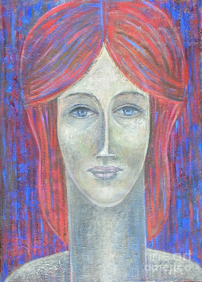 Redhead Painting by Ruth Addinall - Fine Art America