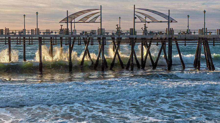 Redondo Beach Splash Photograph by Craig Brewer