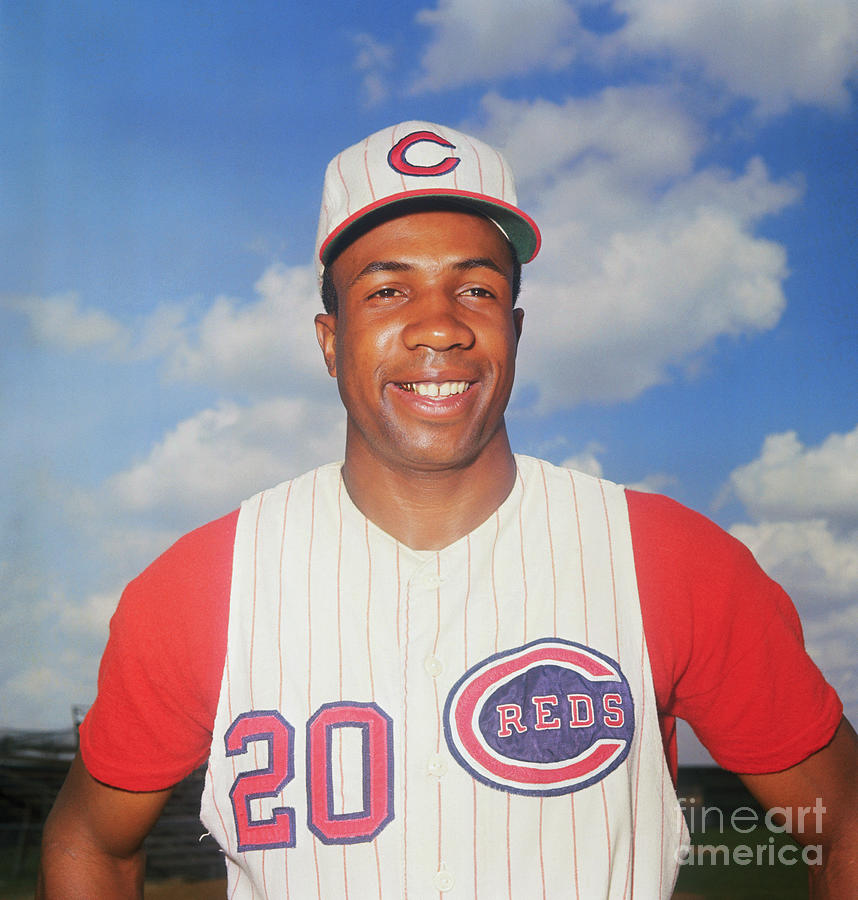 Reds Frank Robinson Smiling For Camera by Bettmann