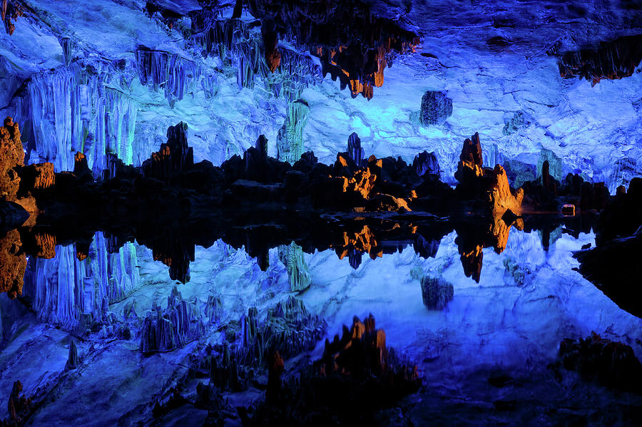 Reed Flute Cave Photograph by Helminadia