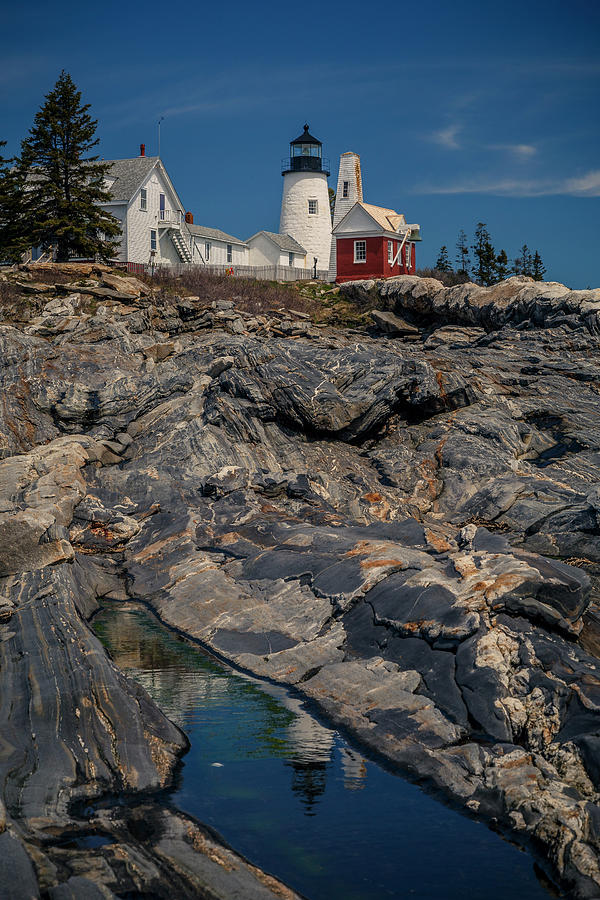 Reflecting on Pemaquid Light Photograph by ProPeak Photography