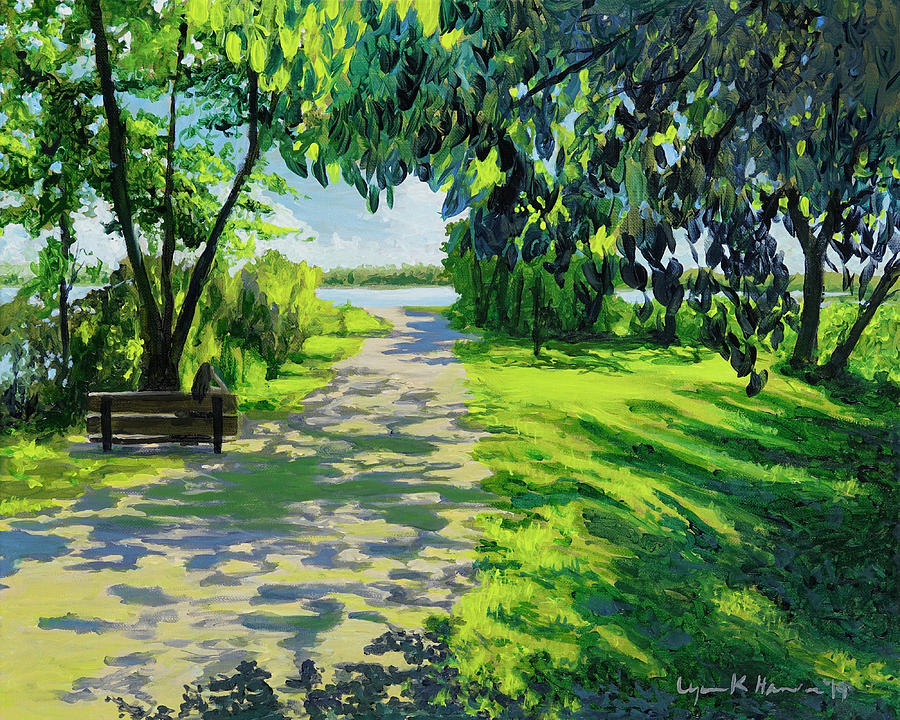 Reflection By The Lake by Lynn Hansen Reflection By The Lake by Lynn Hansen