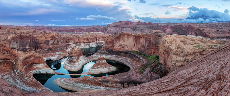 Reflection Canyon Panorama 1 Photograph by Alex Mironyuk