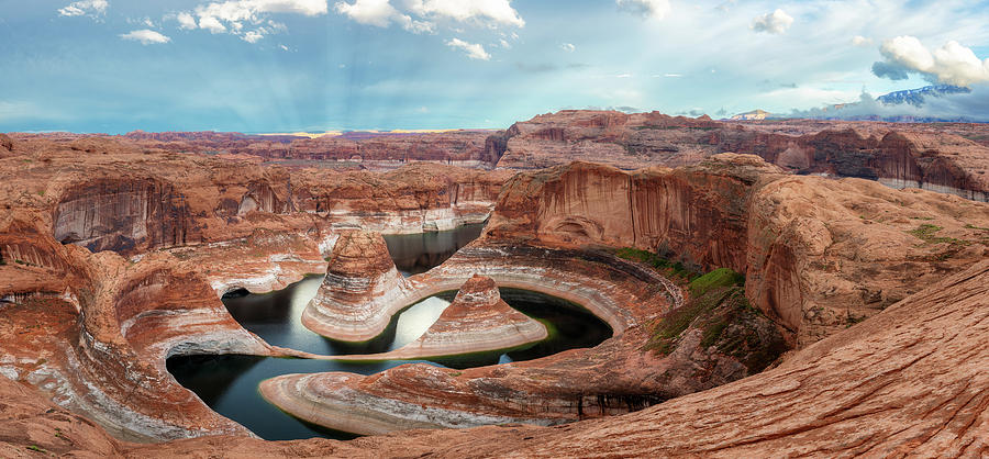 Reflection Canyon Panorama  2 Photograph by Alex Mironyuk