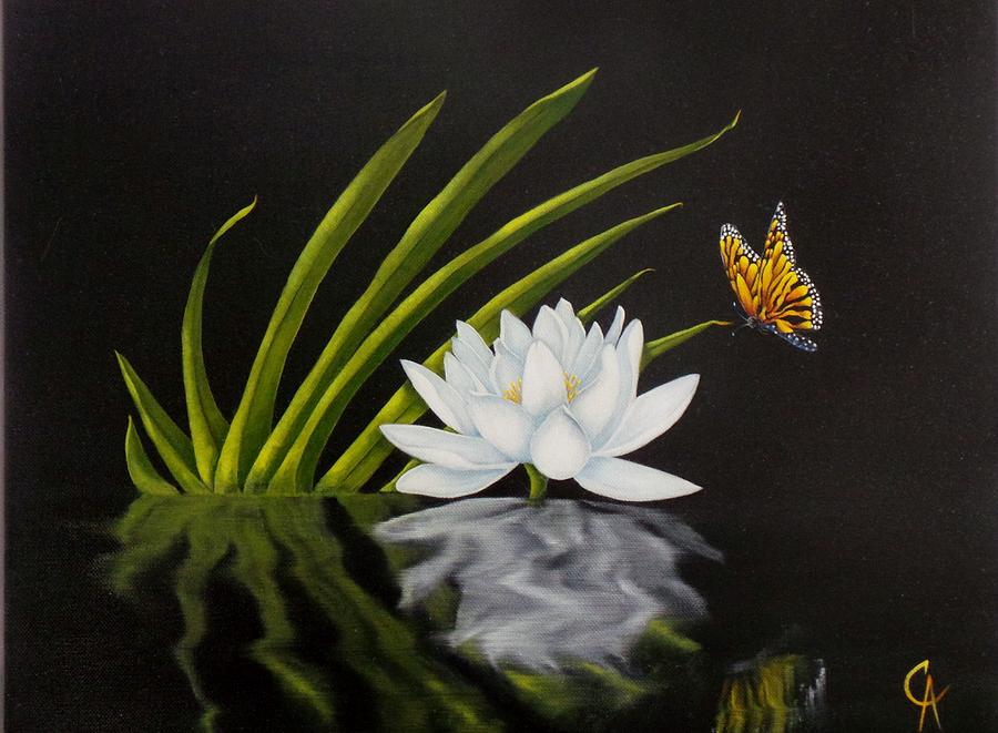 Reflection Painting by Carol Avants