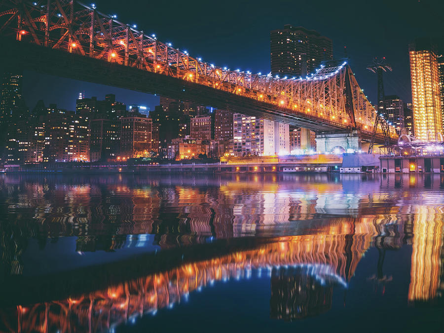 Reflection - New York City Photograph by Vivienne Gucwa