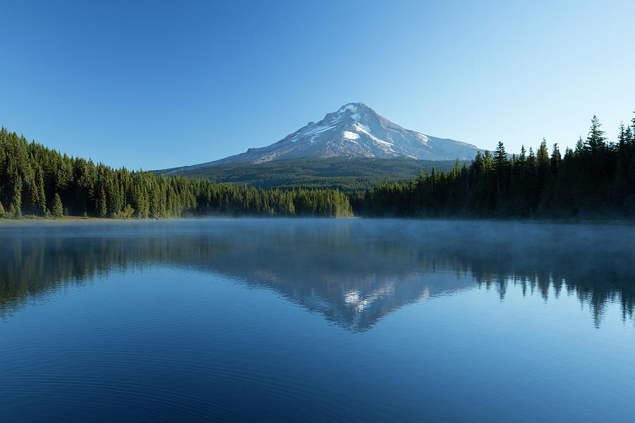 Reflection Of Mountain In Lake, Mirror Photograph by Panoramic Images