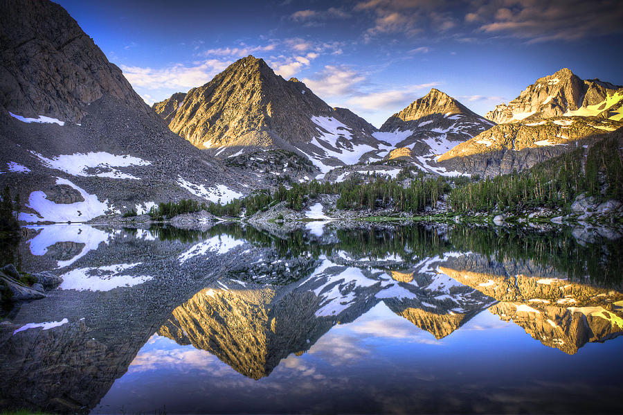 Reflection Of Mountain In Lake Photograph by Rmb Images / Photography By Robert Bowman