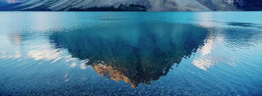 Reflection Of Mountain On Water, Banff Photograph by Panoramic Images