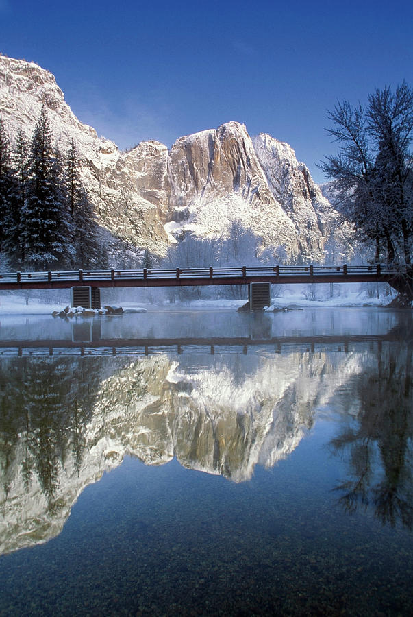 Reflection Of Mountains In A Lake Photograph by Medioimages/photodisc