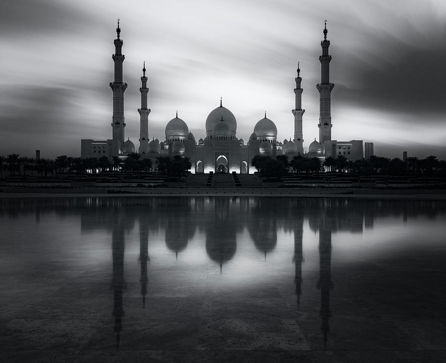 Reflection Of Worship Photograph by Majid Behzad -
