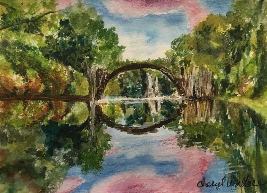 Reflection on the Water Painting by Cheryl Wallace