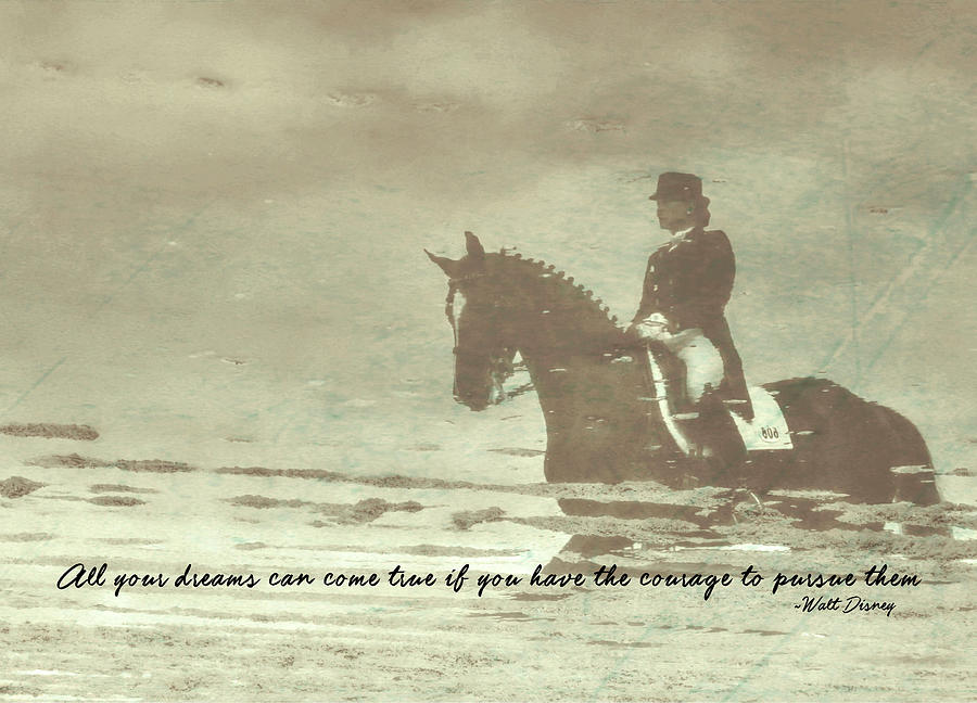 REFLECTION quote Photograph by Dressage Design
