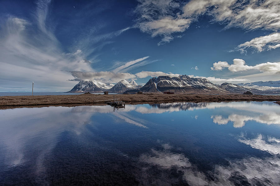 Reflection West Iceland Photograph by Gulli Vals