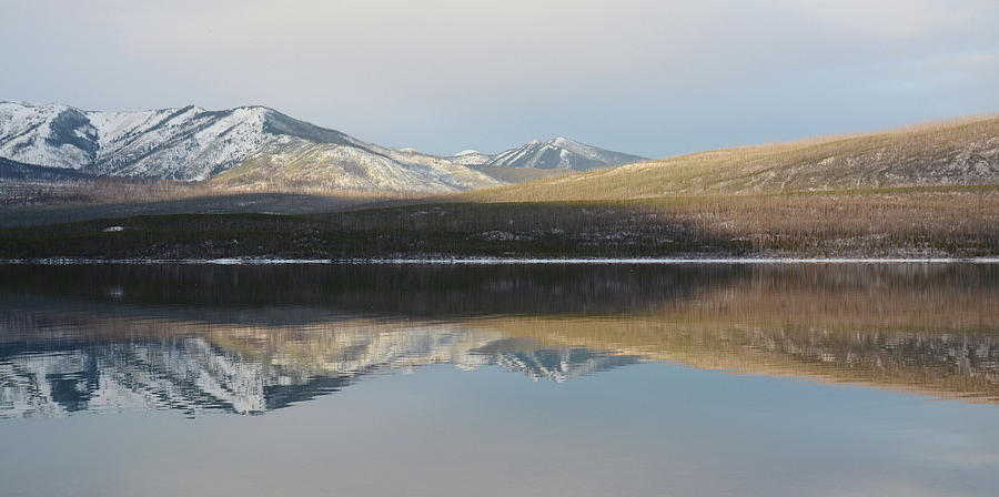 Reflections at Lake McDonald Photograph by Whispering Peaks Photography