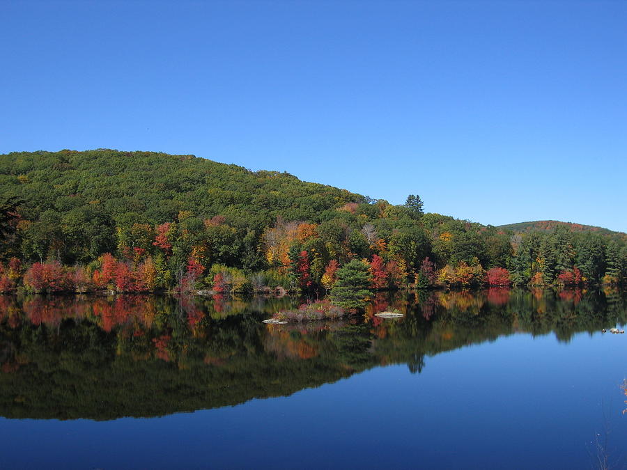 Reflections Fall Foliage Photograph by Patricia Caron - Fine Art America
