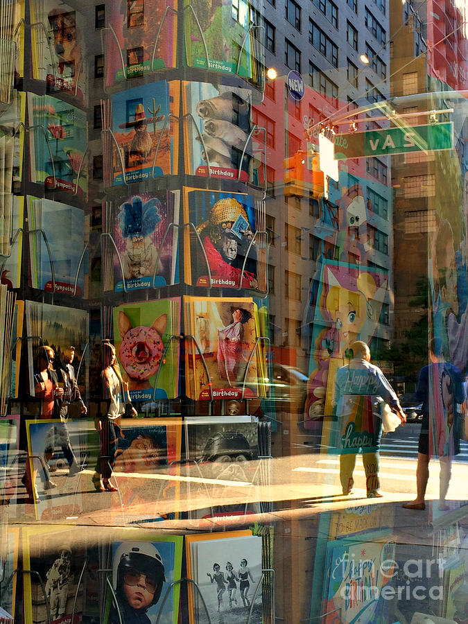 Reflections in a Glass - City View 1 Photograph by Miriam Danar - Fine ...