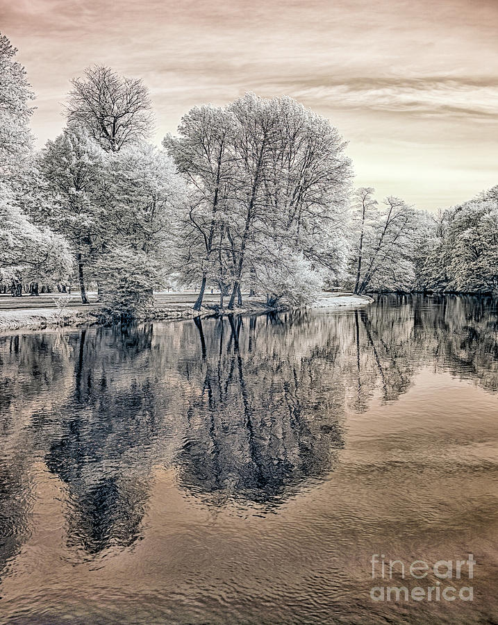 Reflections in the Krka River Photograph by Norman Gabitzsch