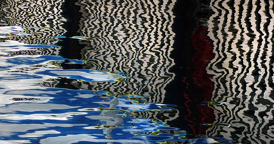 Reflections In Water. Photograph by Ylva Sjgren