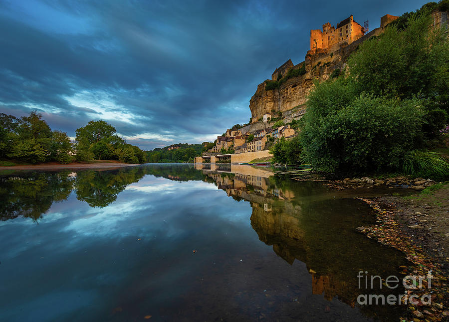 Reflections of Beynac Photograph by Inge Johnsson