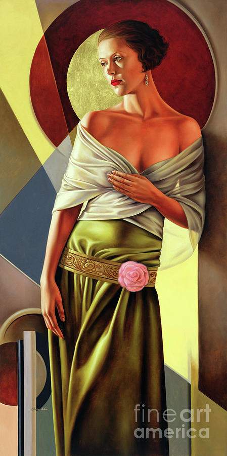 Reflections Of Grace, 2006 Painting by Catherine Abel