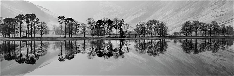 Reflections On Buttermere Photograph by Paul Whiting