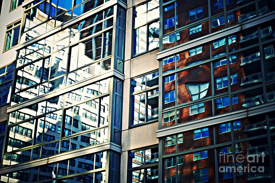 Reflections on First Avenue    Photograph by Sarah Loft