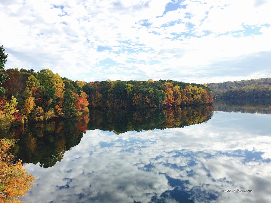 Reflective Autumn Photograph by Denise Benson