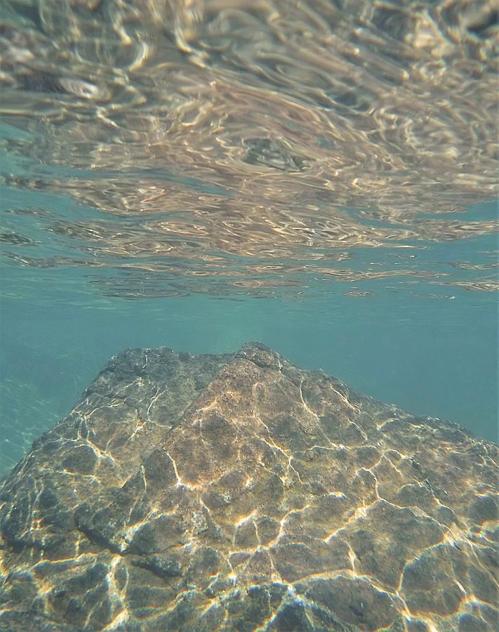 Reflective Rock Photograph by Roxanne Distad