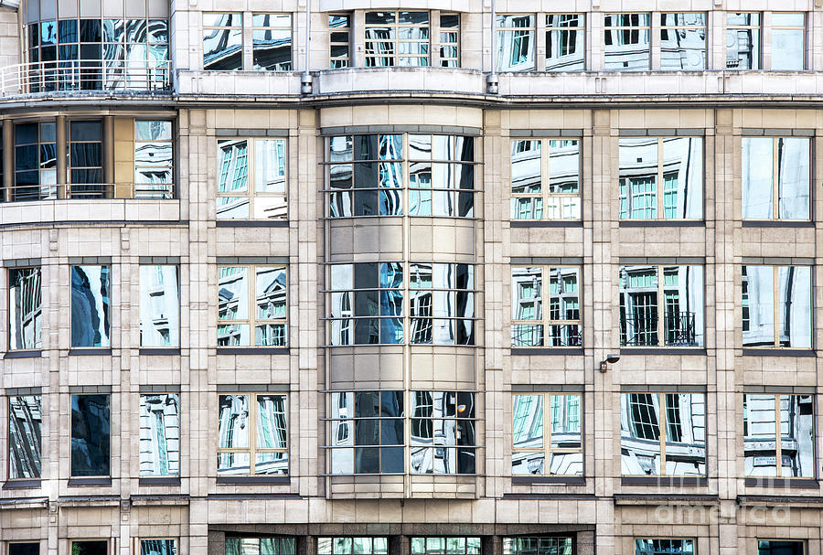 Reflective Windows Photograph by Tim Gainey