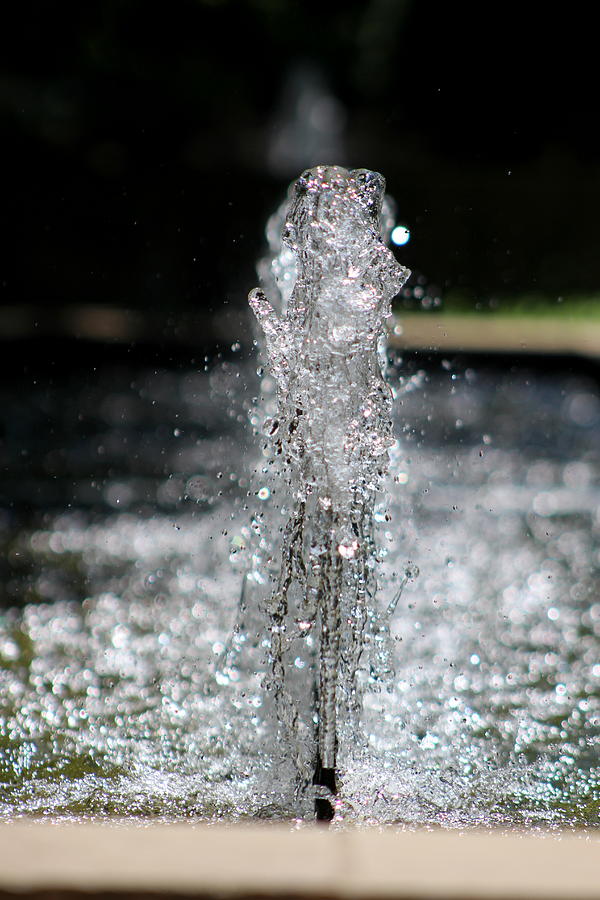Refreshing - Water in Motion Photograph by Colleen Cornelius