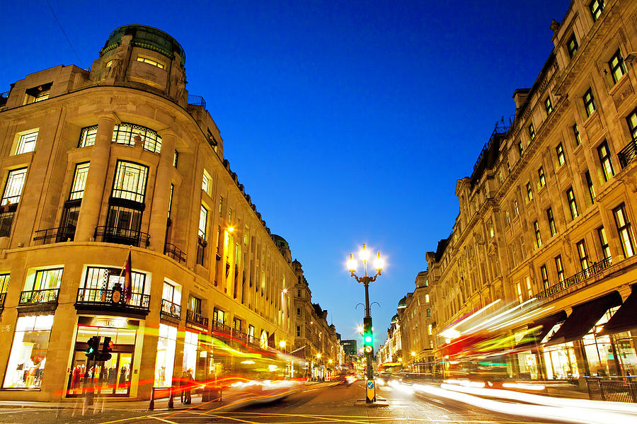 Regent Street In London, England Photograph by Scott E Barbour