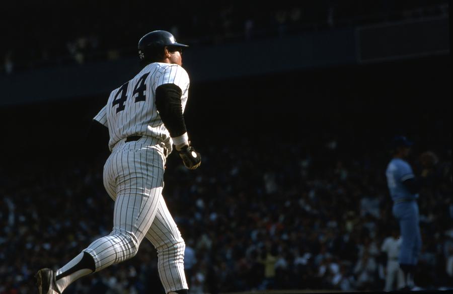 Reggie Jackson New York Yankees Photograph by Kevin Fitzgerald - Pixels