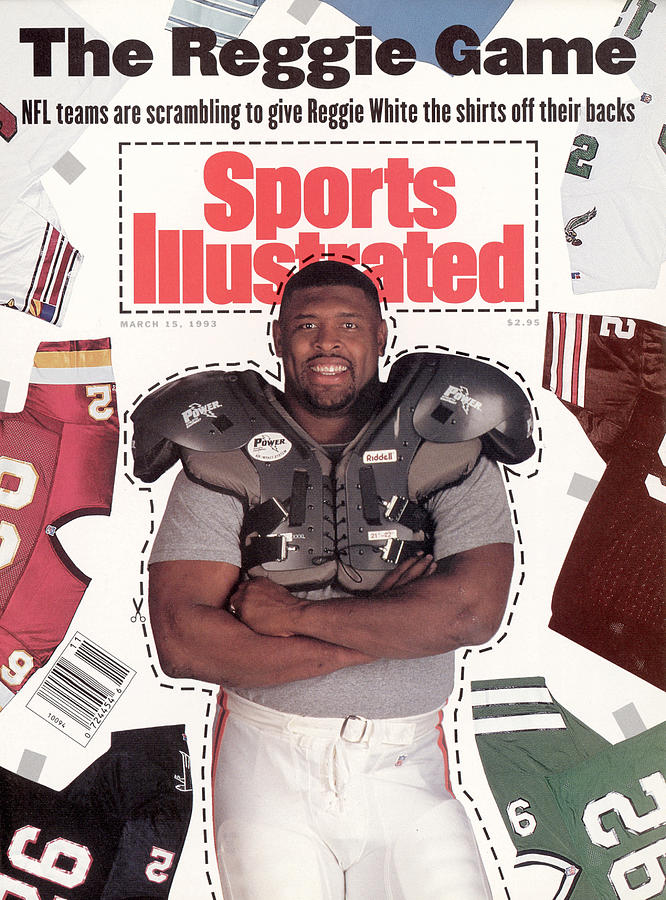 Reggie White, Nfl Free Agent Sports Illustrated Cover by Sports