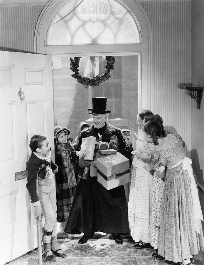 REGINALD OWEN in A CHRISTMAS CAROL -1938-. Photograph by Album