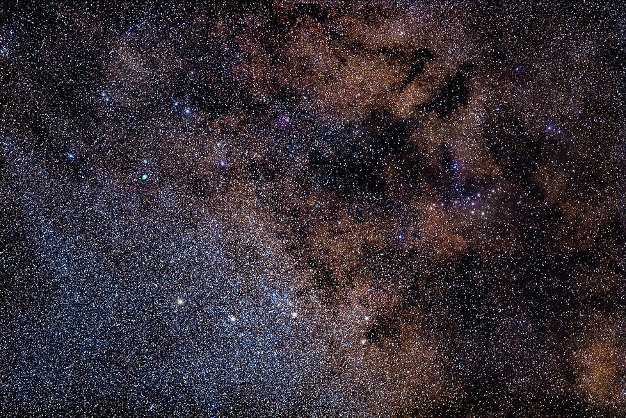 Region Of Milky Way With The Dumbbell Photograph by Alan Dyer