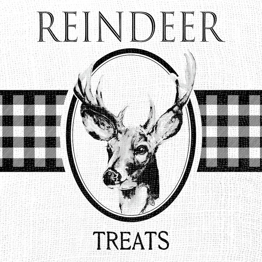Animal Painting - Reindeer Treats by Patricia Pinto