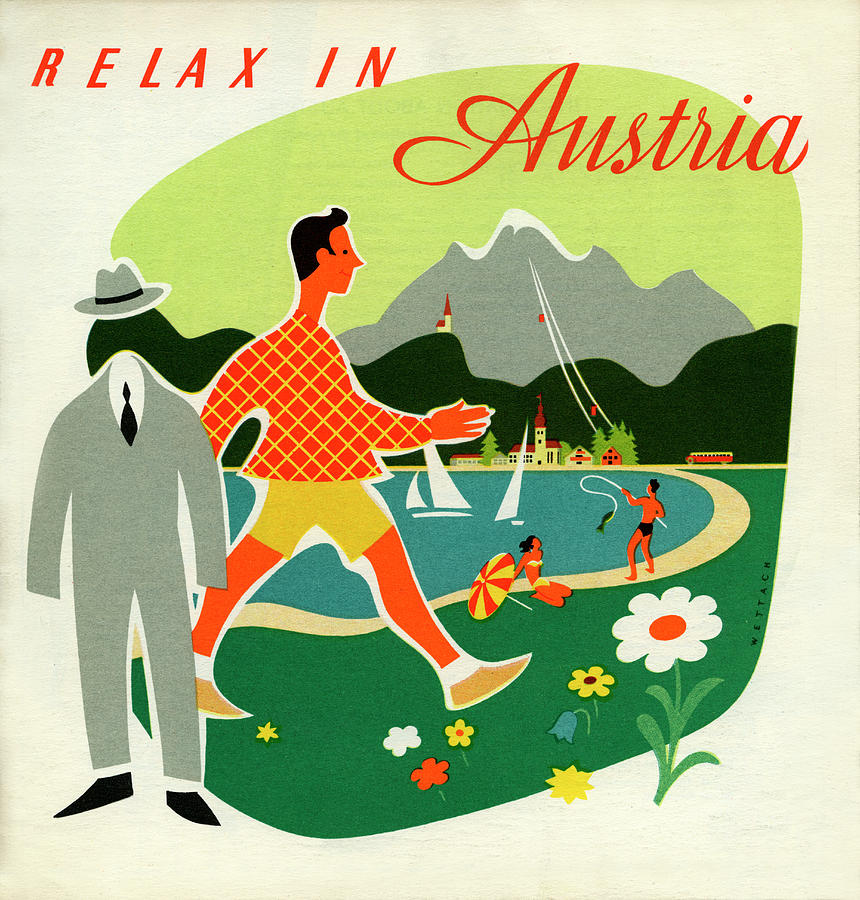 Relax In Austria Photograph by Jim Heimann Collection