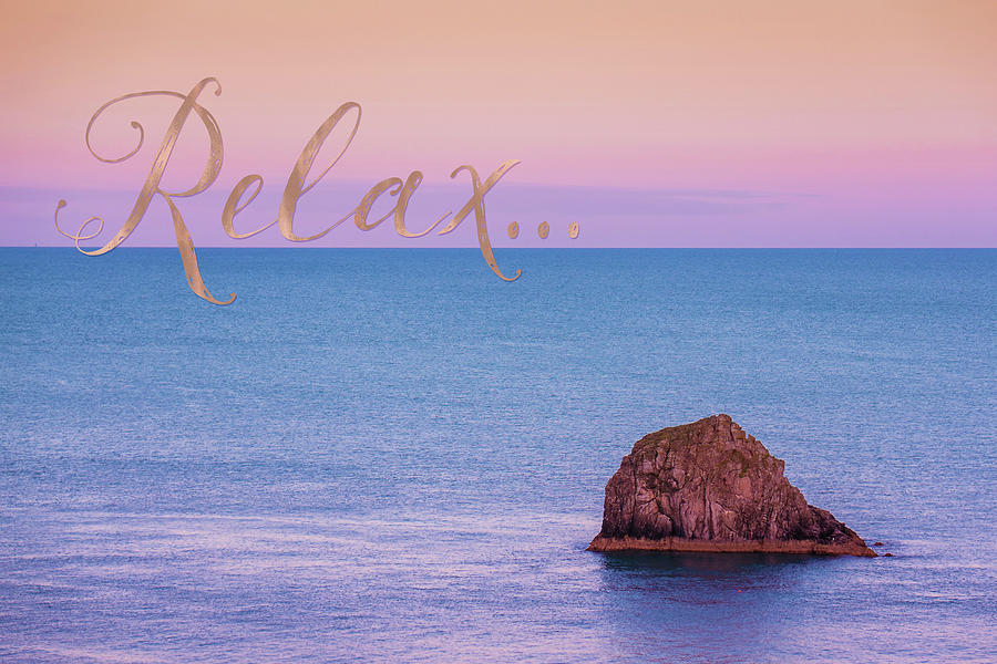 Relax Digital Art - Relax by Tina Lavoie