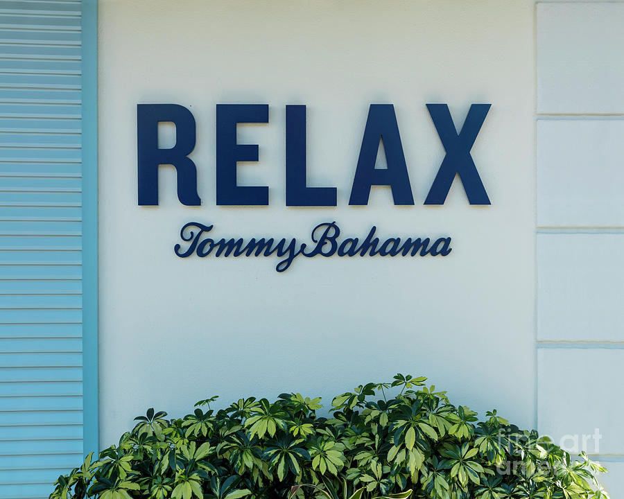 Relax Tommy Bahama Photograph