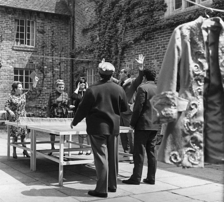 Relaxing At Glyndebourne Photograph by Erich Auerbach