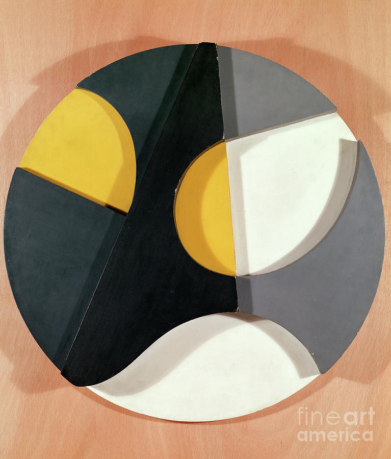 Relief With 4 Levels, 1936 Painting by Sophie Taeuber-arp