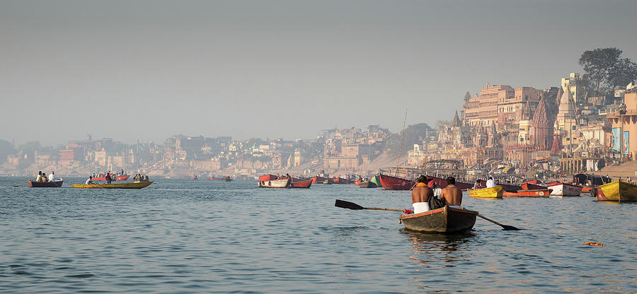 Religious River of Ganges in India Photograph by Michalakis Ppalis