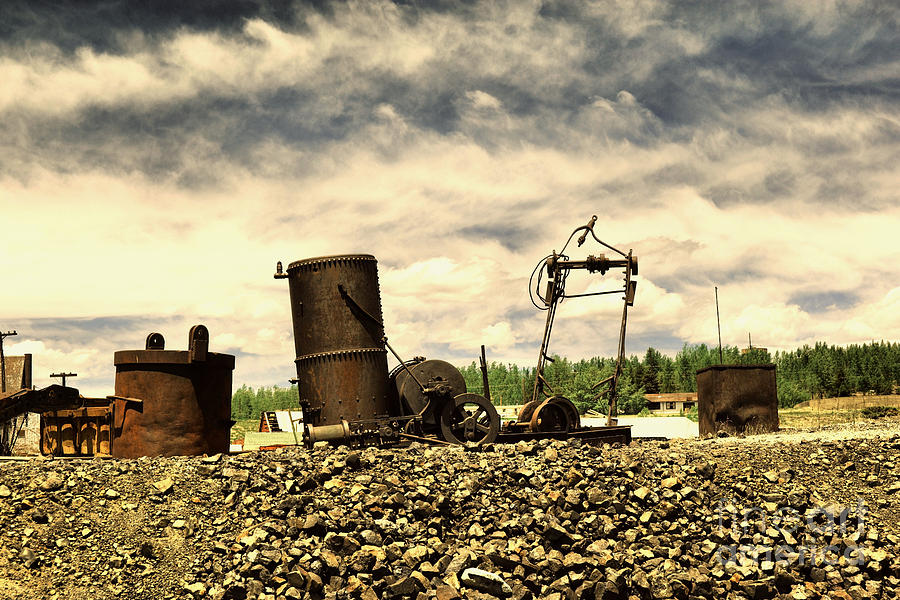 Remains In Leadville Photograph
