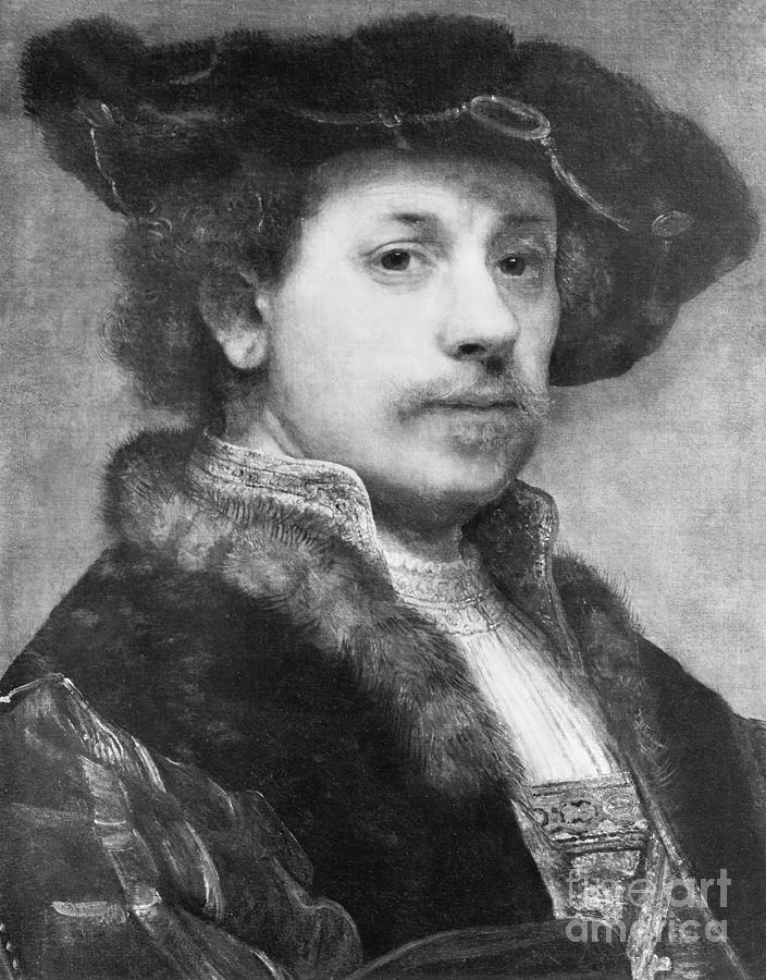 Rembrandt The Painter Photograph by Bettmann